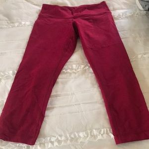 Lululemon Wunder Under Crop